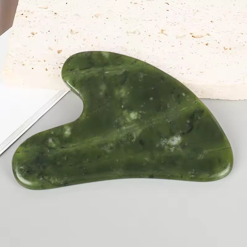 Nuvorska Jade Gua Sha ansiktsmassagerare