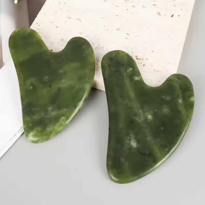 Nuvorska Jade Gua Sha ansiktsmassagerare